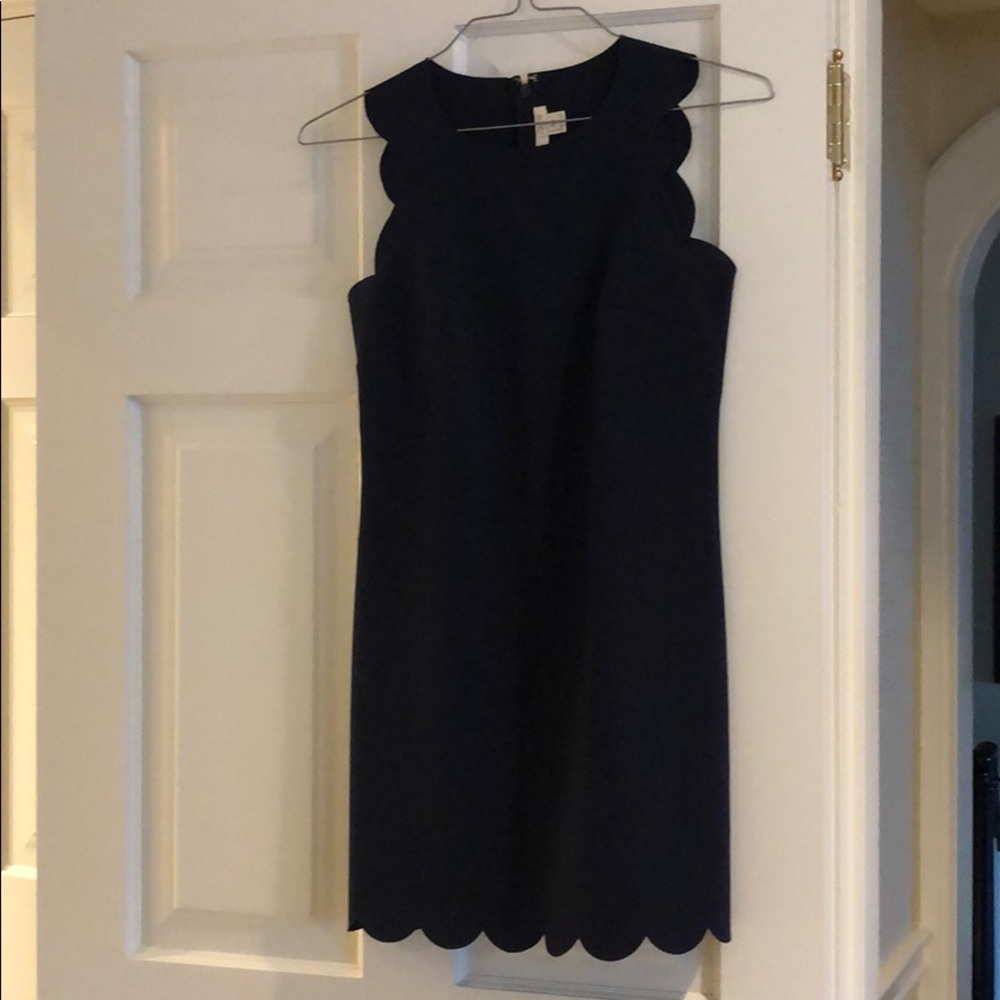 Navy blue dress